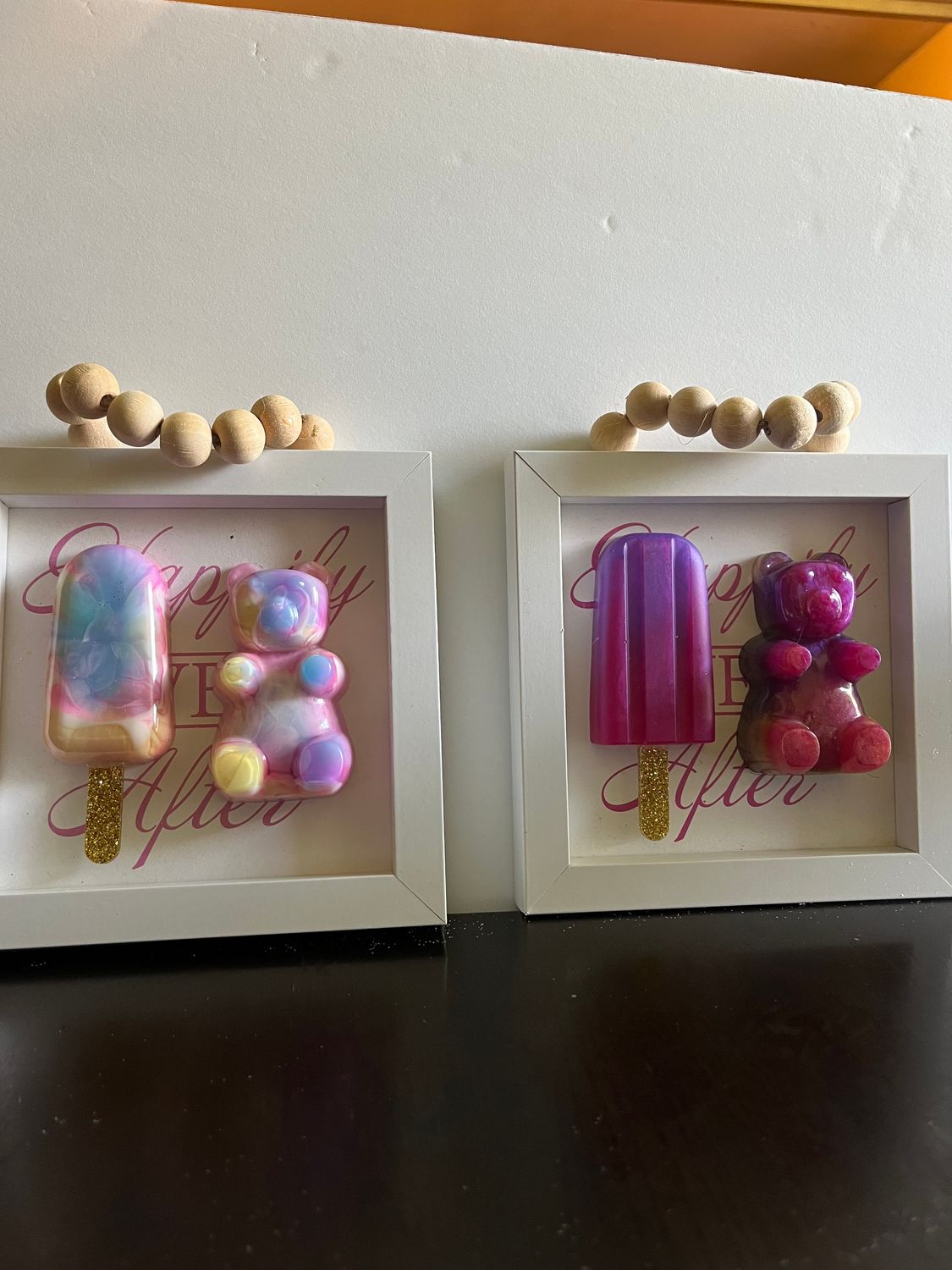 Fake Bake Popsicle/Gummy Bear wall art