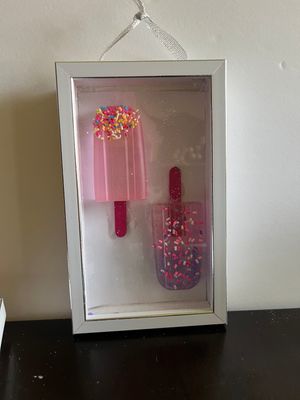 Fake Bake Popsicle wall art