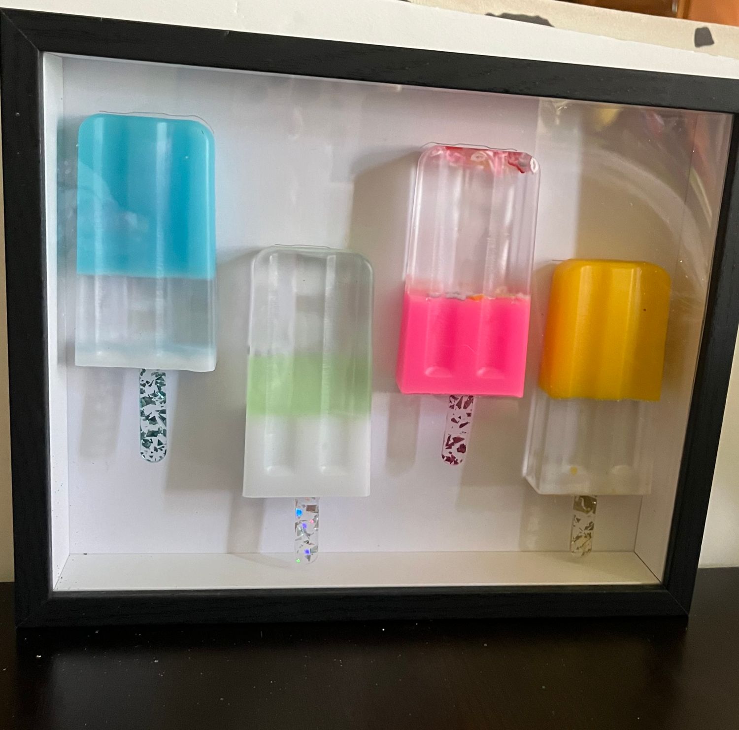 Fake Bake Popsicle Wall Art