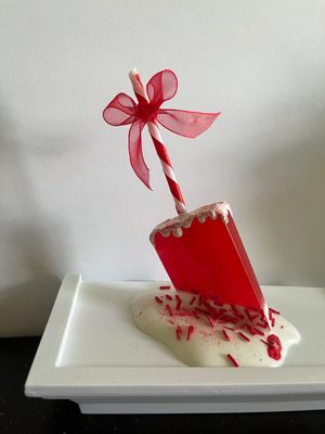 Fake Bake Melted popsicle #red