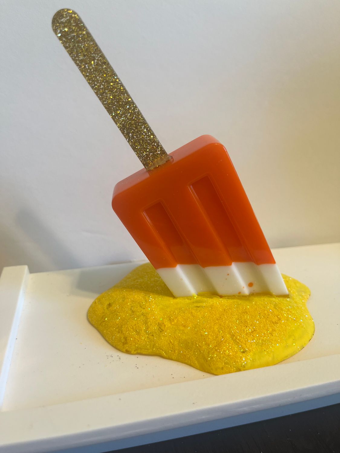 Fake Bake Melted Popsicle #orange #candy corn theme