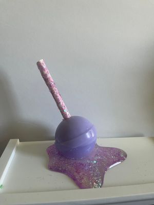 Fake Bake Melted Lollipop