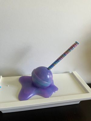 Fake Bake Melted Lollipop