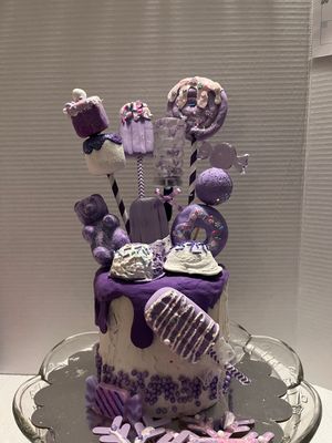 Sweet Purple Passion Cake