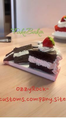 Chocolate Cake Slice