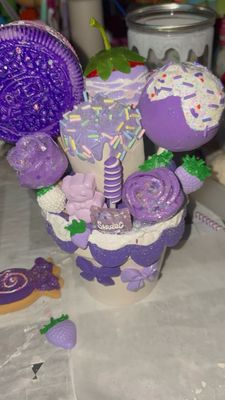 Purple Sweet Treat Arrangement