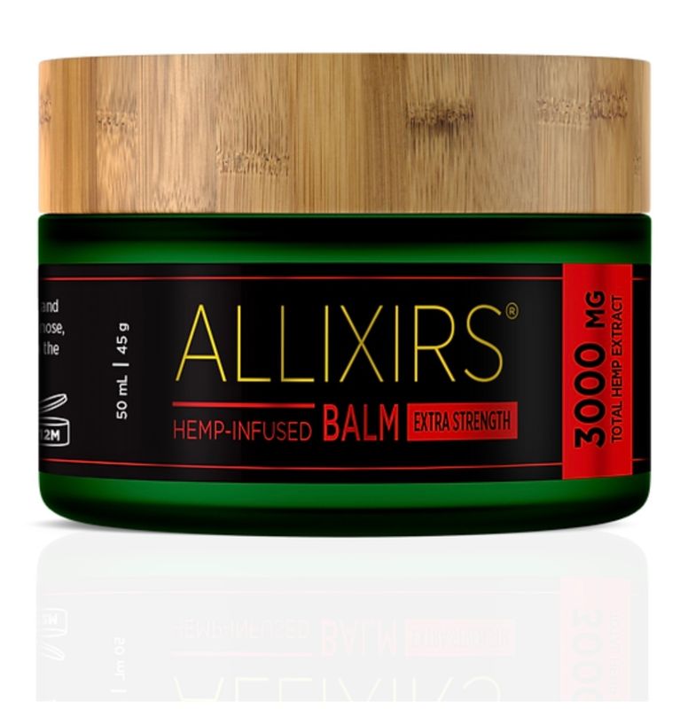 ALLIXIRS RED EXTRA Strength Balm 300mg