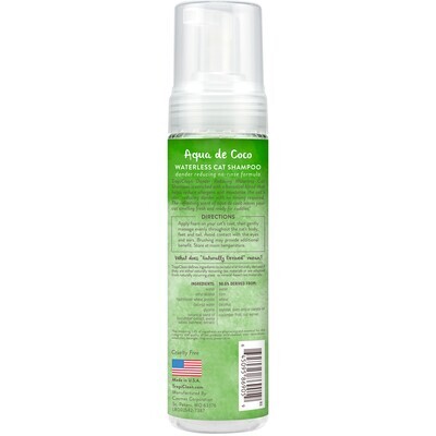 Tropiclean Aqua de Coco Waterless Cat Shampoo 7.4oz