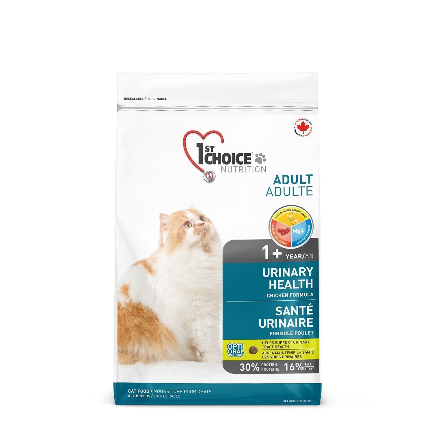 1st Choice Urinary Health Chicken - Cat 4lb