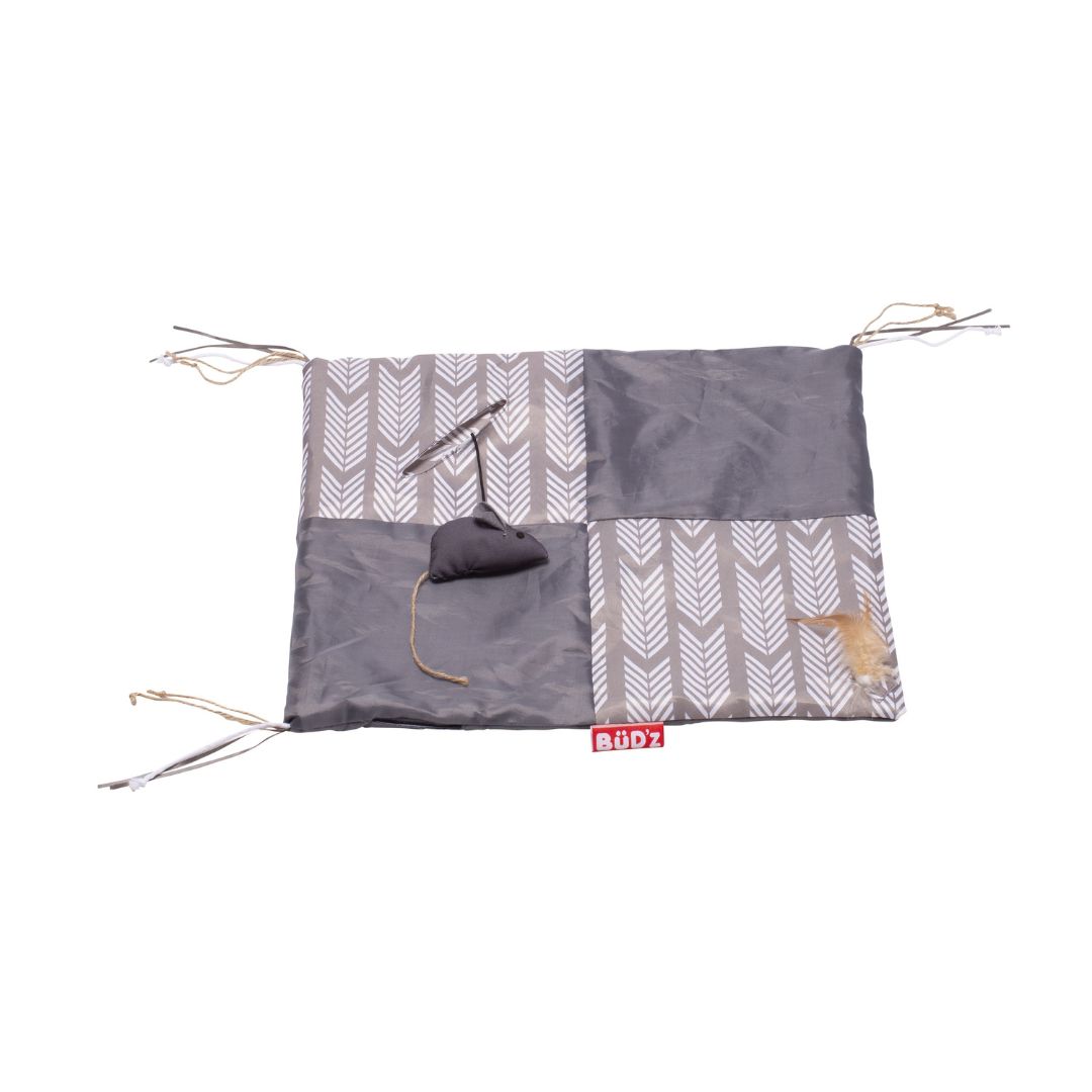 BUD&#39;Z Play Mat Grey 14.5x17.5in