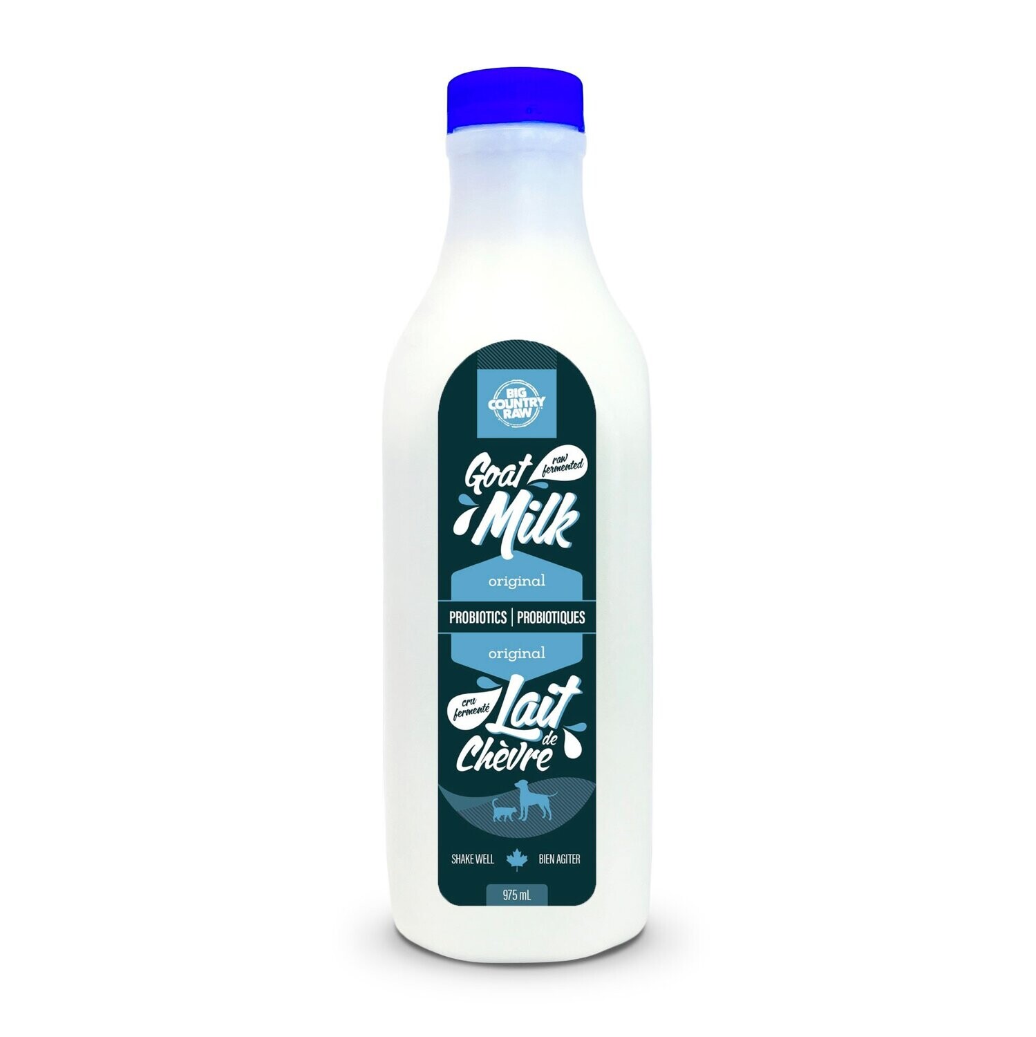 Big Country Raw Goat Milk – 975mL