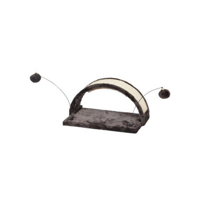 BUD&#39;Z Denali Massage Scratch And Play Bow Brown