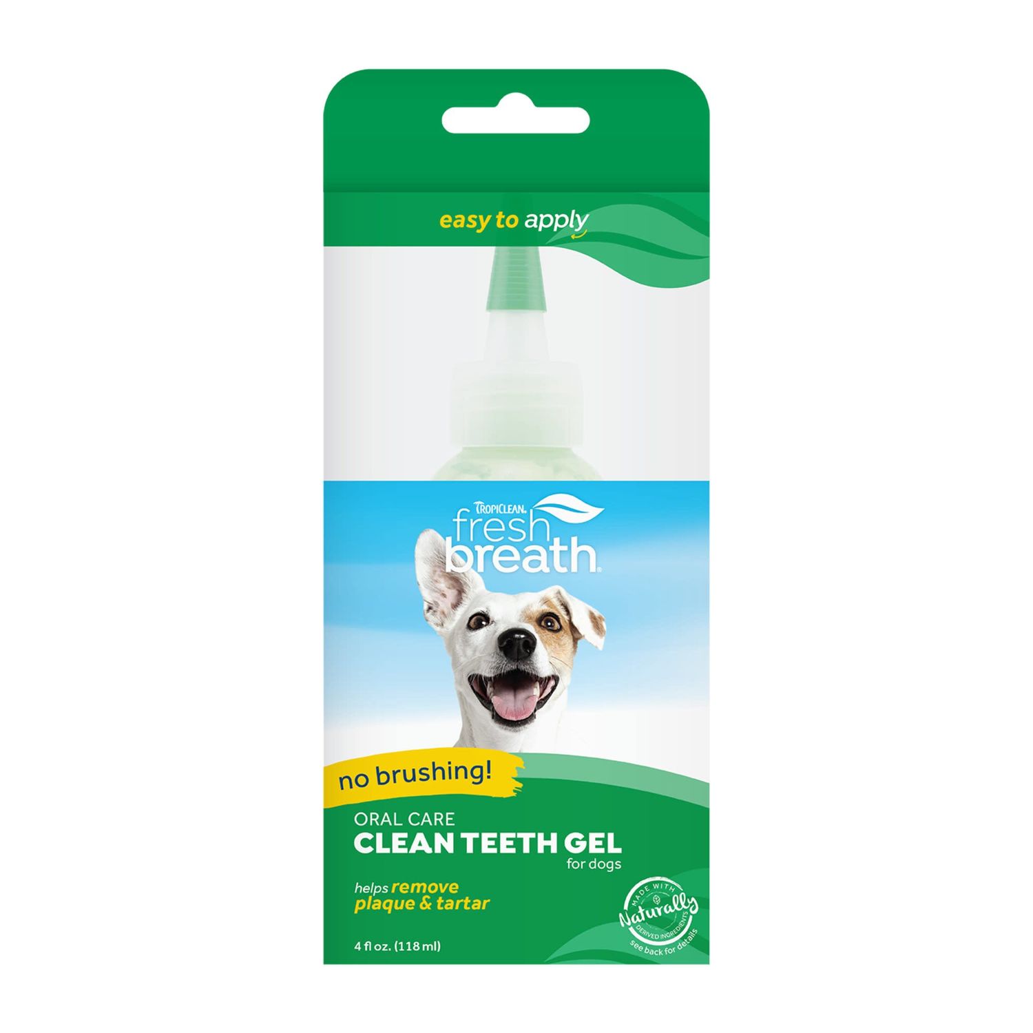 TropiClean Fresh Breath Clean Teeth Oral Care Gel 4oz