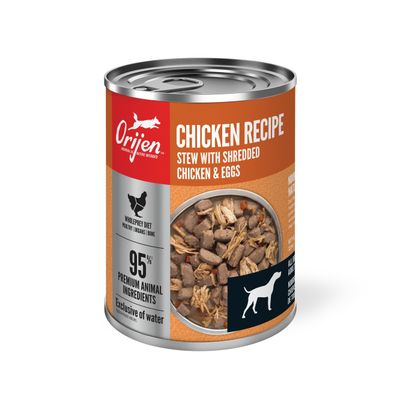 Orijen Chicken Recipe with Shredded Chicken &amp; Eggs Dog Food 12.8oz