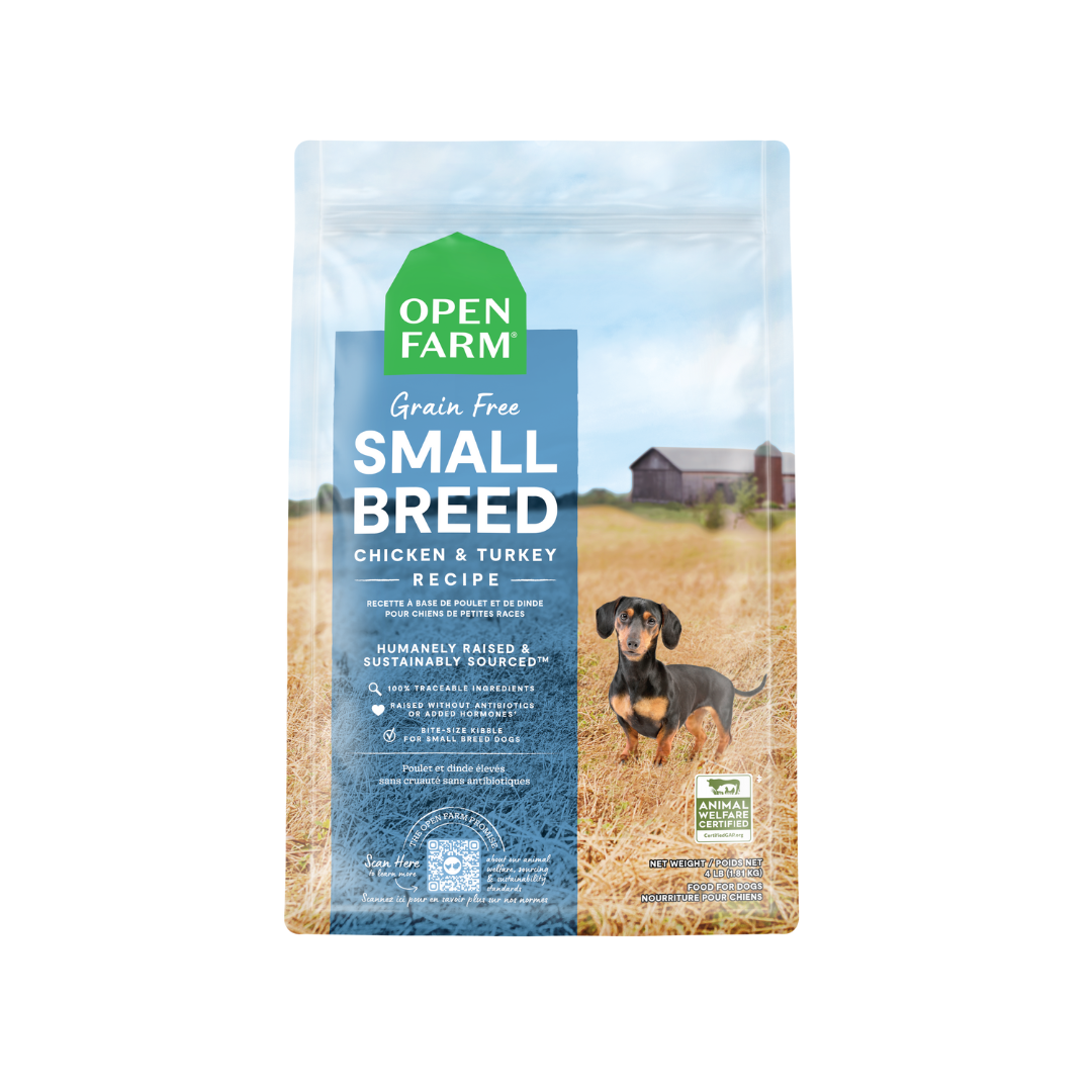 Open Farm Grain Free Small Breed Recipe Dog Food 4 lb