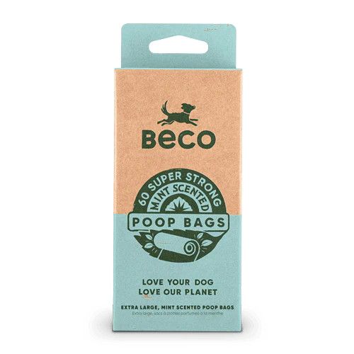 Beco Poop Bags Mint Scented 60
