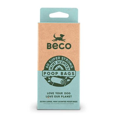 Beco Poop Bags Mint Scented 60