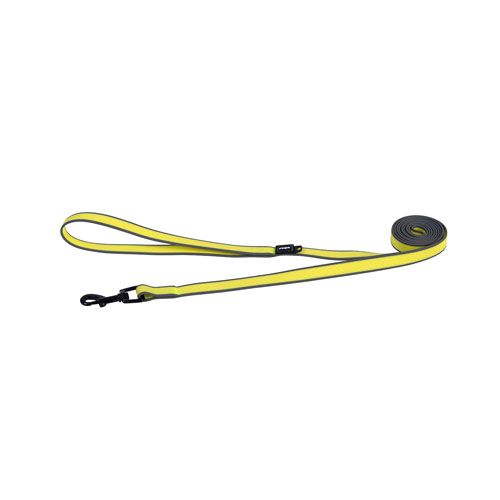 Rogz Amphibian Classic Lead - Dayglo Yellow