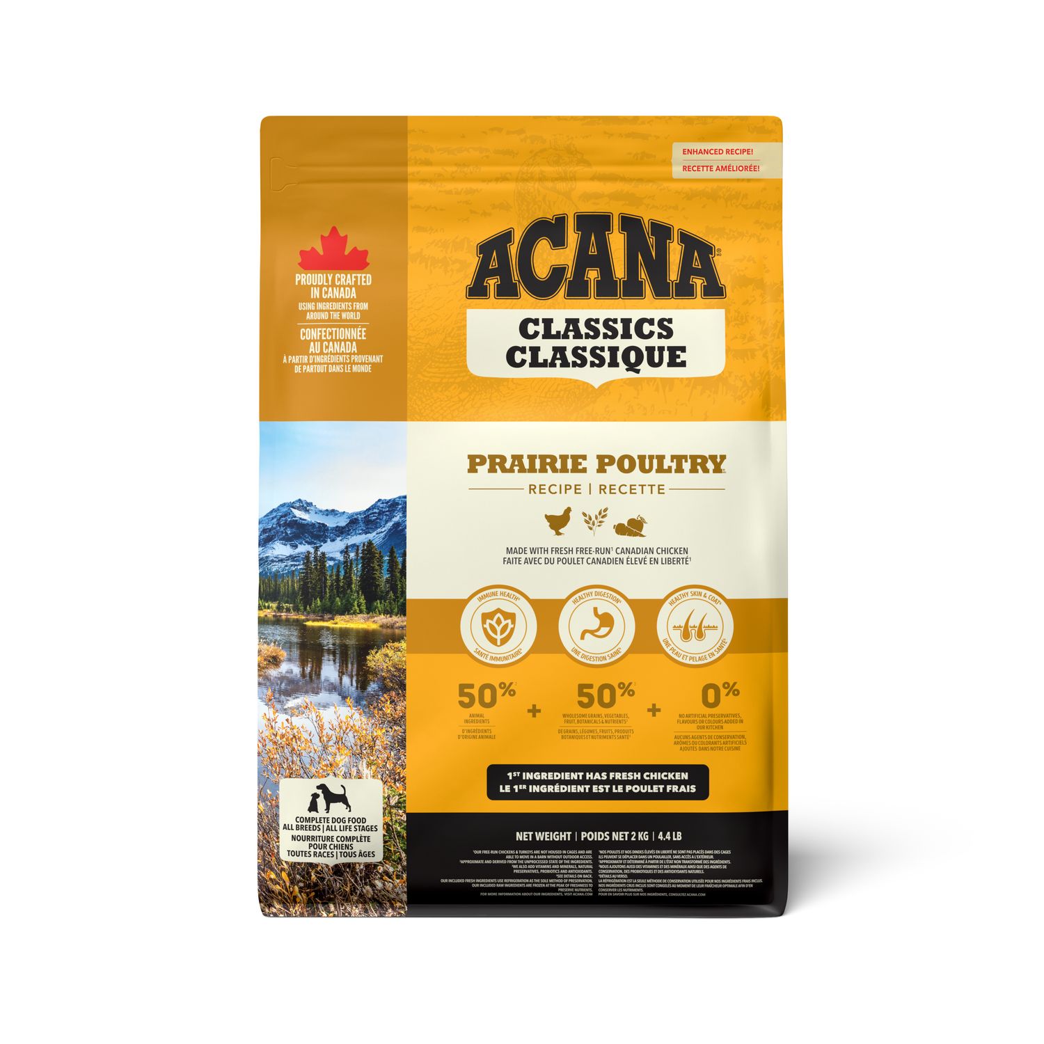 Acana Classics Prairie Poultry Recipe Dog Food, Size: 4.4 lb