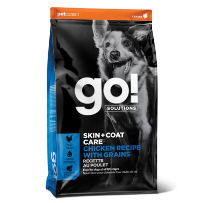 Go! Solutions Skin + Coat Care Chicken Recipe With Grains for dogs