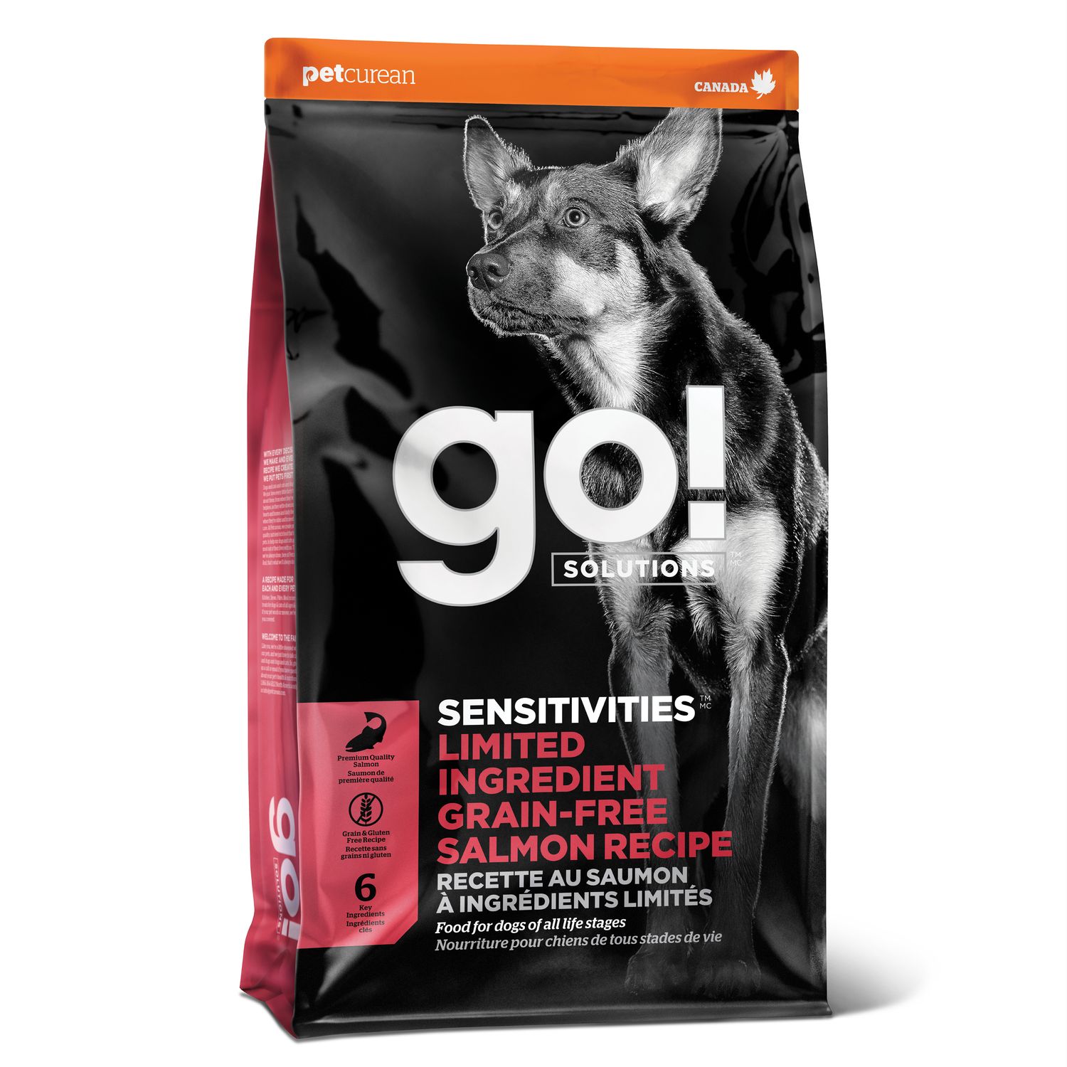 Go! Solutions Sensitivities Limited Ingredient Grain Free Salmon recipe for dogs