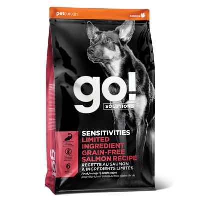 Go! Solutions Sensitivities Limited Ingredient Grain Free Salmon recipe for dogs