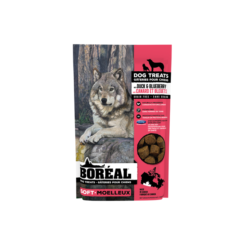 BOREAL Duck and Blueberry Dog Treats 150g