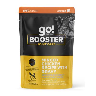 Go! Booster Joint Care Minced Chicken with gravy for dogs 2.8oz