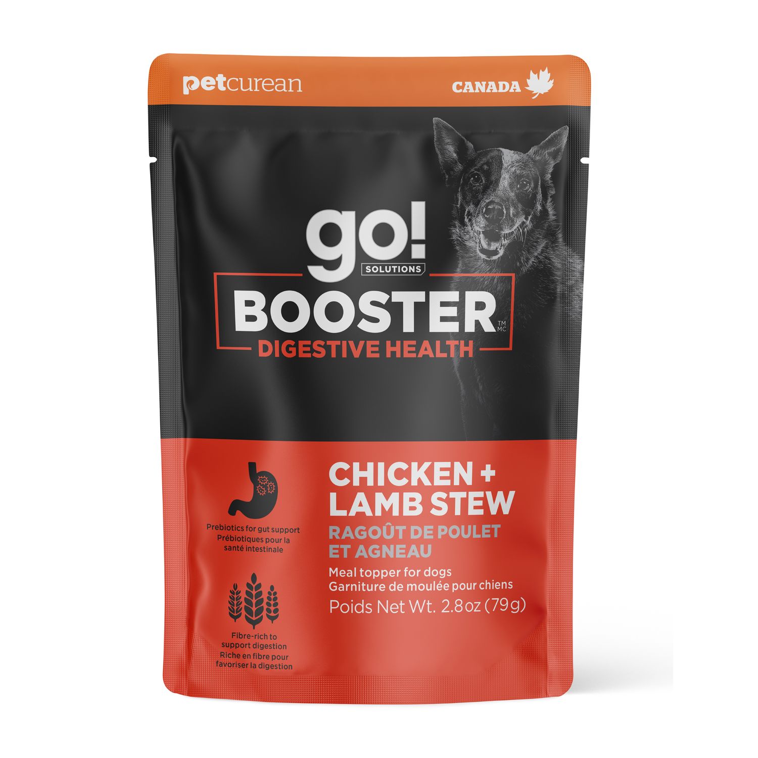 Go! Booster Digestive Health Chicken + Lamb Stew for dogs 2.8oz