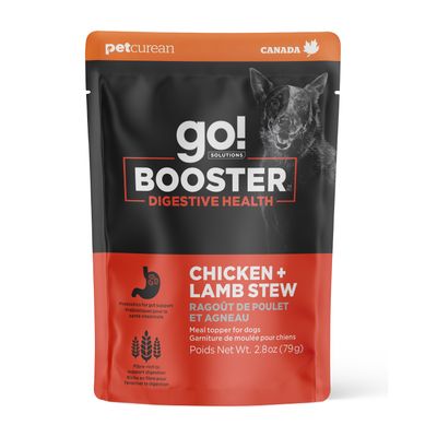 Go! Booster Digestive Health Chicken + Lamb Stew for dogs 2.8oz