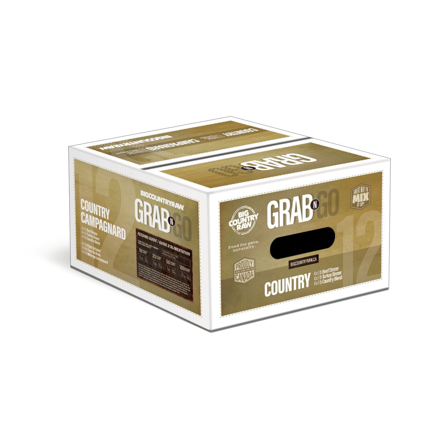 Big Country Raw Grab N Go 12 - Country