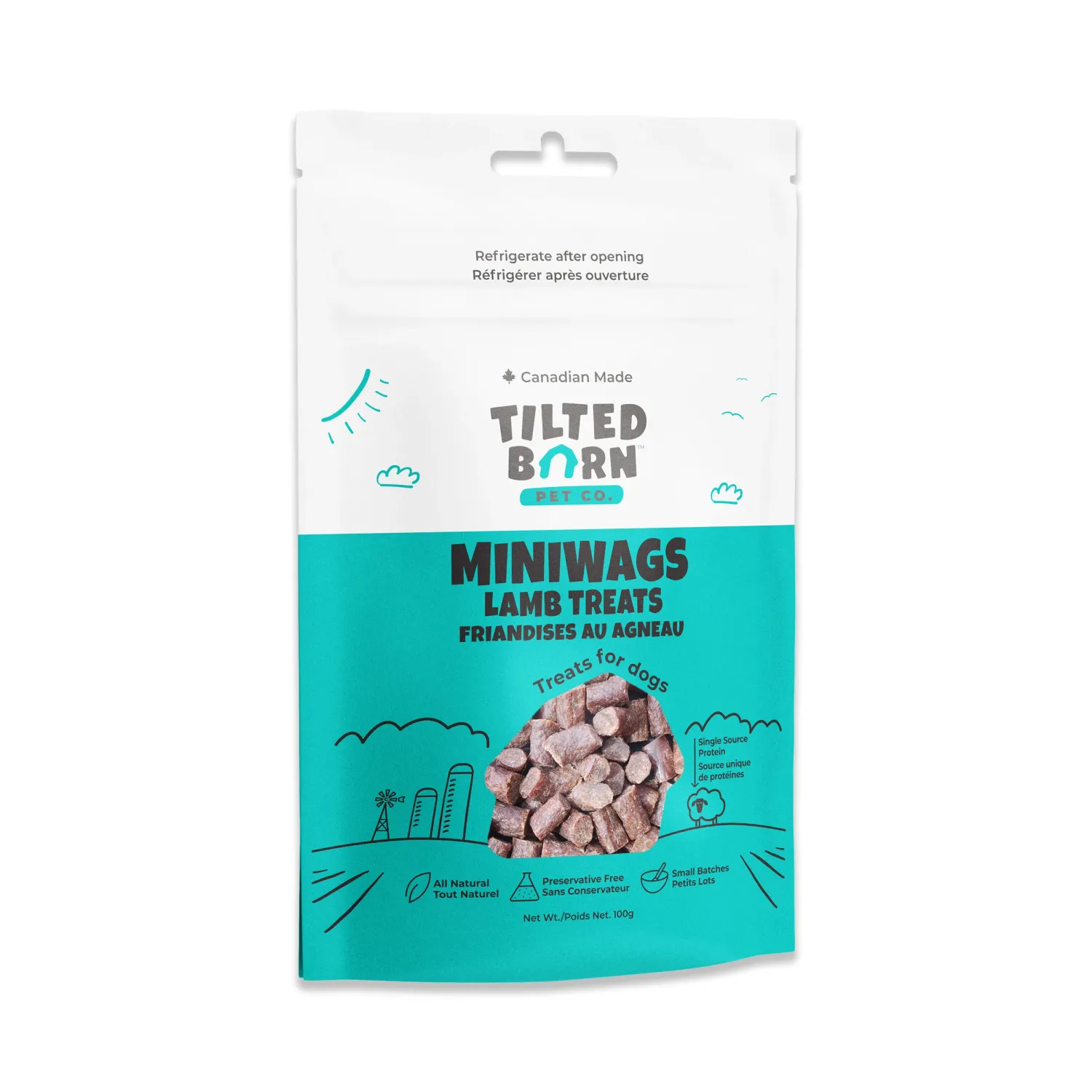 Tilted Barn Lamb Miniwags 100g