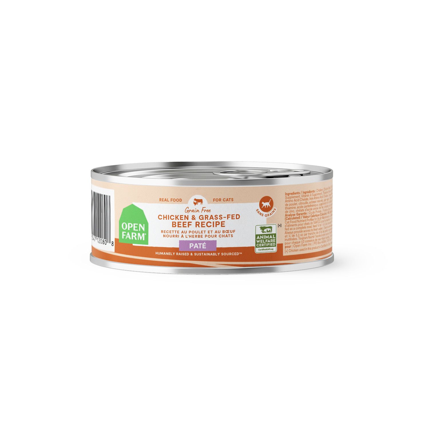 Open Farm Pâté for Cats Chicken &amp; Grass-Fed Beef Recipe