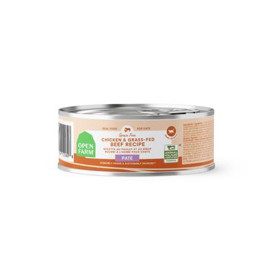 Open Farm Pâté for Cats Chicken &amp; Grass-Fed Beef Recipe