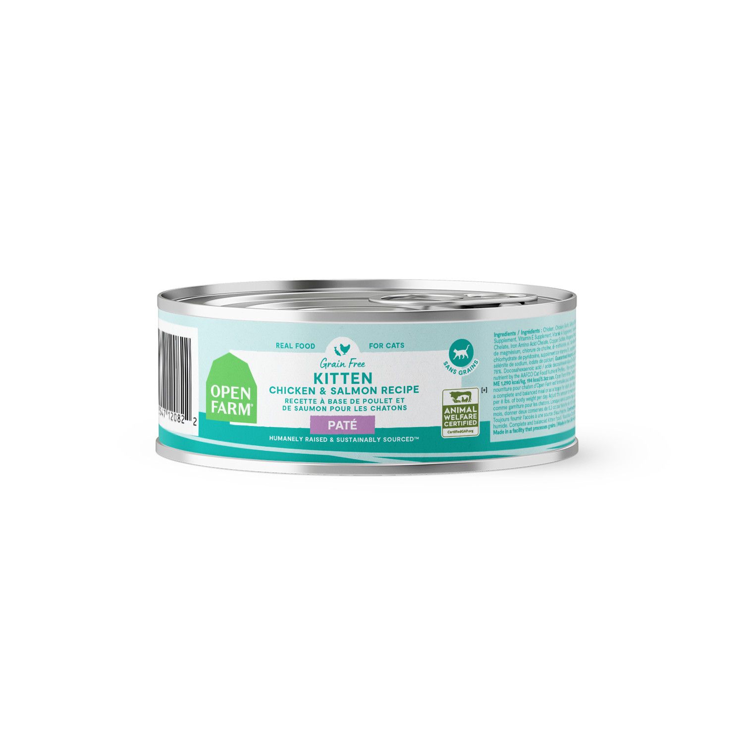 Open Farm Pâté for Kitten Chicken &amp; Salmon Recipe 