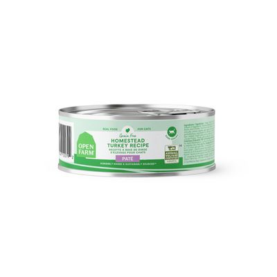 Open Farm Pâté for Cats Homestead Turkey Recipe