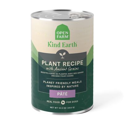Open Farm Kind Earth Plant Pâté with Ancient Grains for Dogs 12.5oz