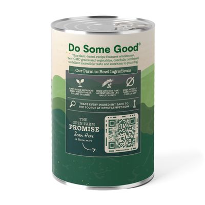 Open Farm Pâté Kind Earth Plant with Ancient Grains Recipe for Dogs 12.5oz