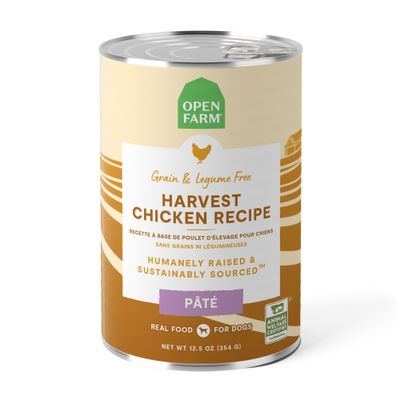 Open Farm Harvest Chicken Pâté for Dogs 12.5oz