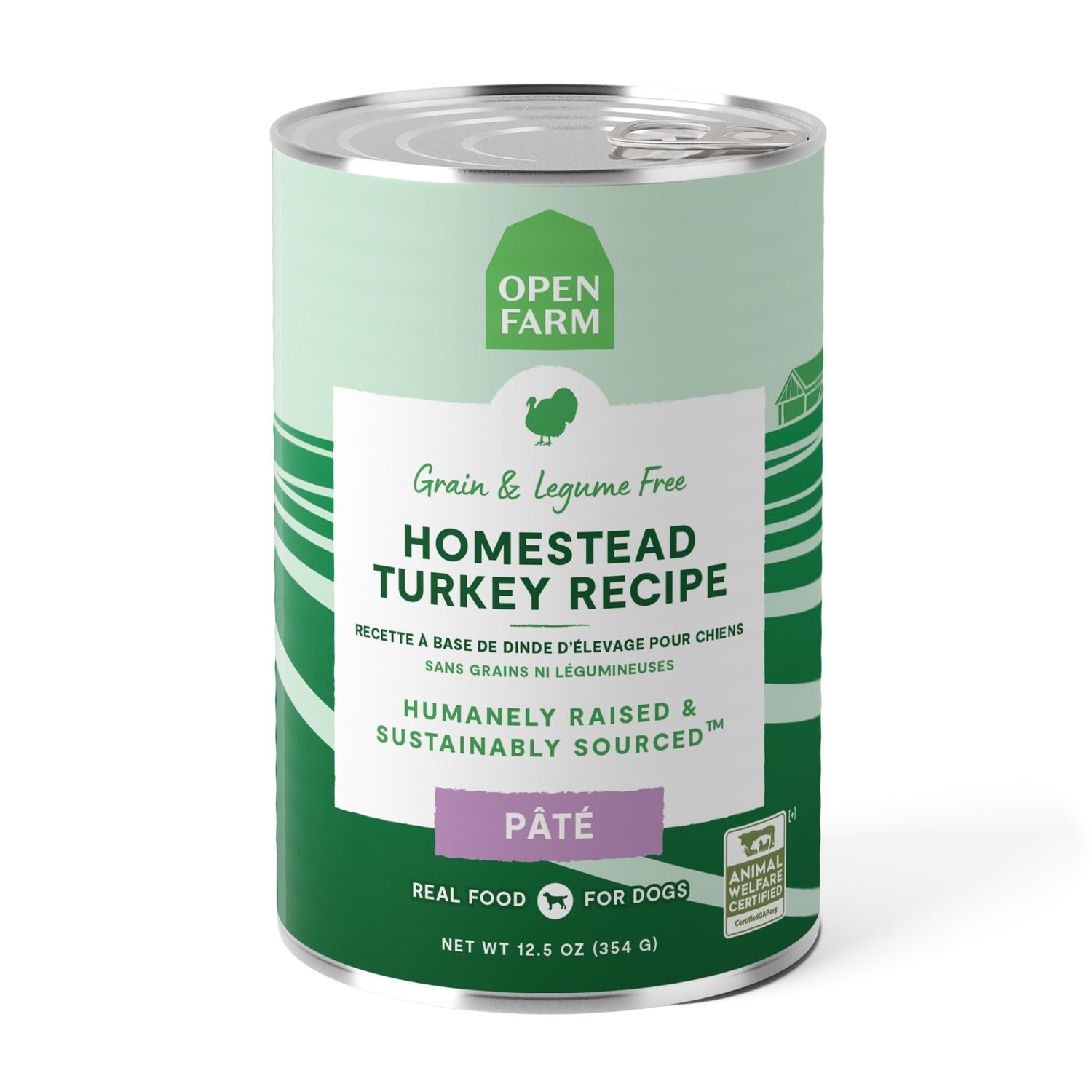 Open Farm Homestead Turkey Pâté for Dogs 12.5oz