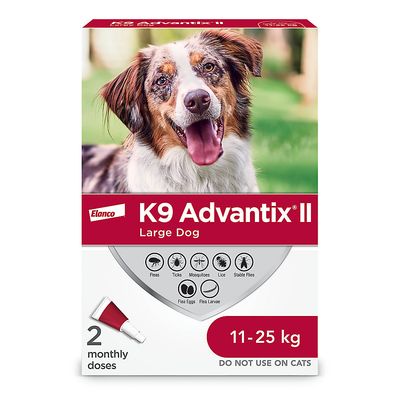 K9 Advantix® II Large Dog Once-A-Month Topical Flea &amp; Tick Treatment - 11 to 25 kg