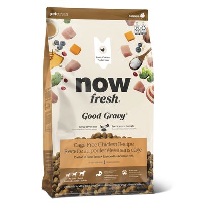 Now Fresh Good Gravy Chicken Coated in Bone Broth for Dogs