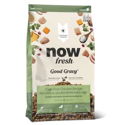 Now Fresh Good Gravy Small Breed Chicken Coated in Bone Broth for Dogs