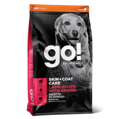 Go! Solutions Skin + Coat Care Lamb Recipe With Grains for dogs