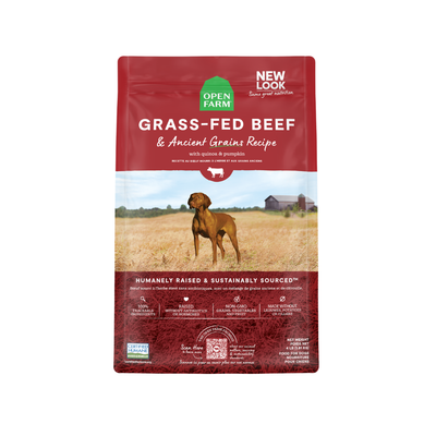 Open Farm Grass-Fed Beef &amp; Ancient Grains Dog Food