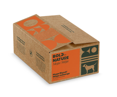 Bold by Nature Mega Blend Frozen Dog Food 24 lb