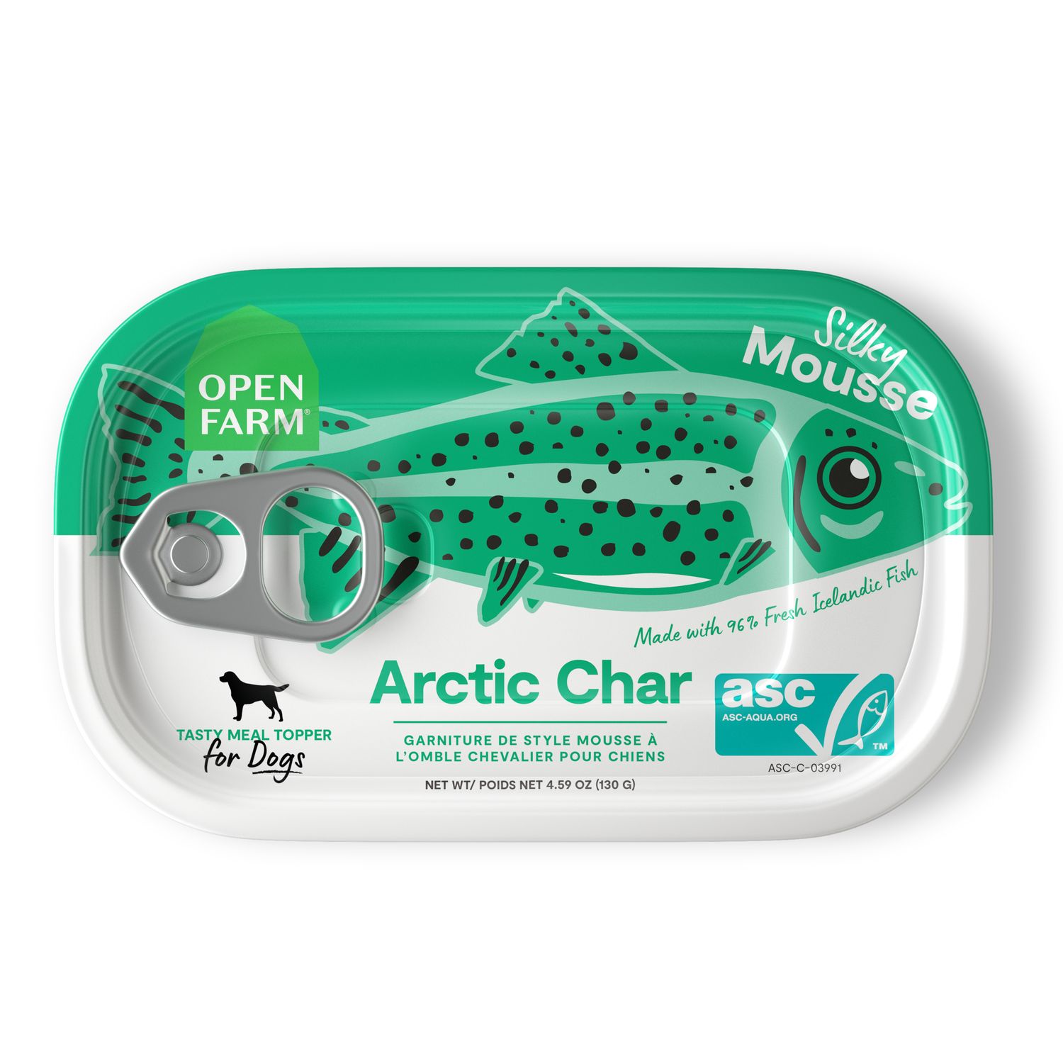 Open Farm Topper Arctic Char for Dogs 4.5oz