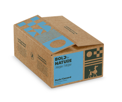 Bold by Nature Mega Duck Frozen Dog Food 24 lb