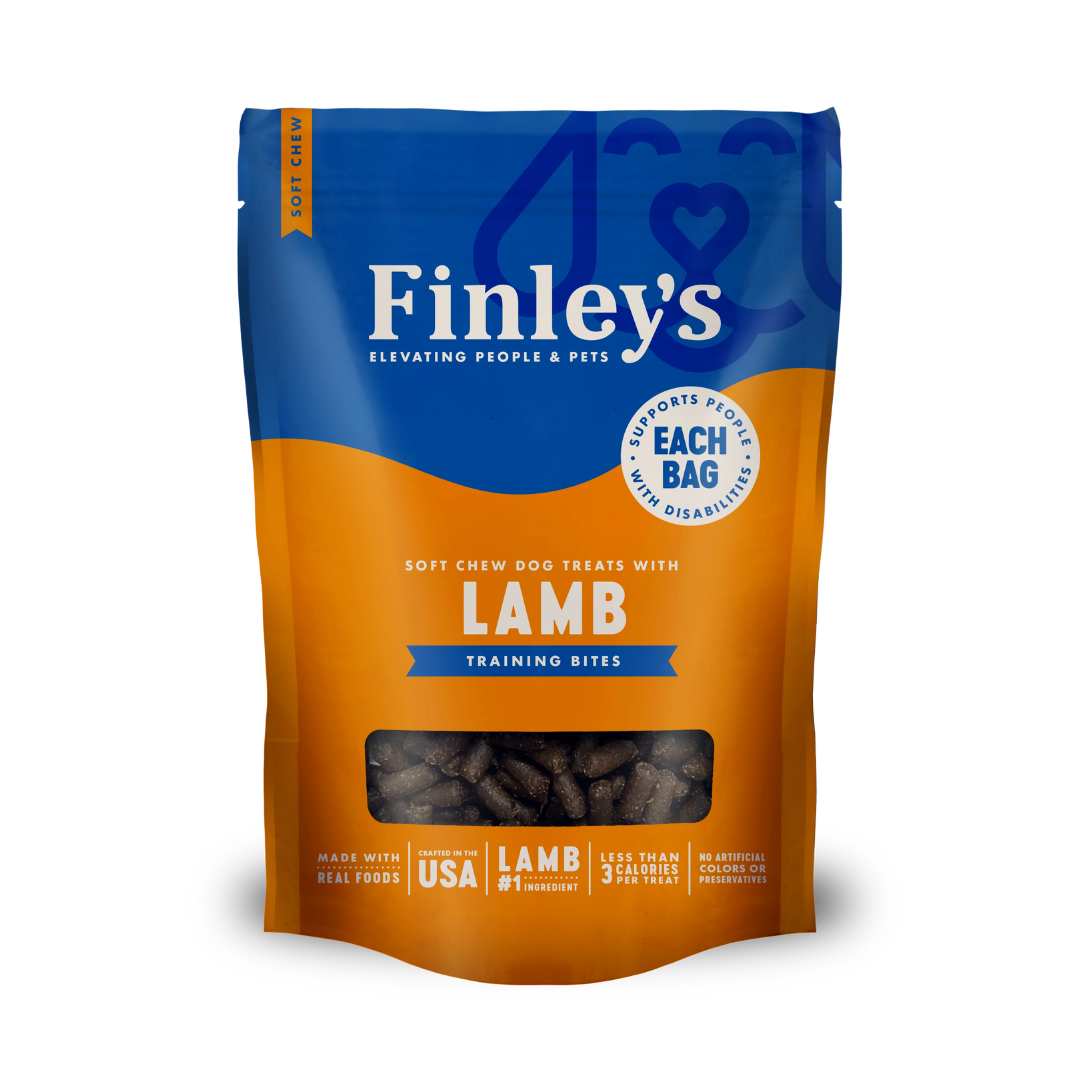 Finley&#39;s Lamb Soft Chew Training Bites Dog Treats 6oz