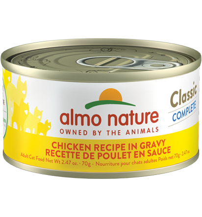 Almo Classic Complete Cat Food - Chicken Recipe In Gravy 70g